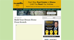 Desktop Screenshot of ghanahomesblog.com